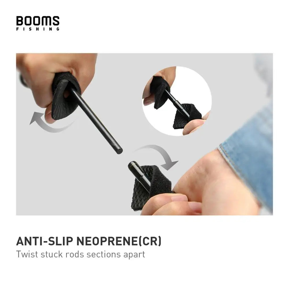 Booms Fishing RS3 Lure Rod Holder Belt Strap – Adjustable Rod Tie Suspenders for Hands-Free Fishing | Tackle & Tool Box Accessory