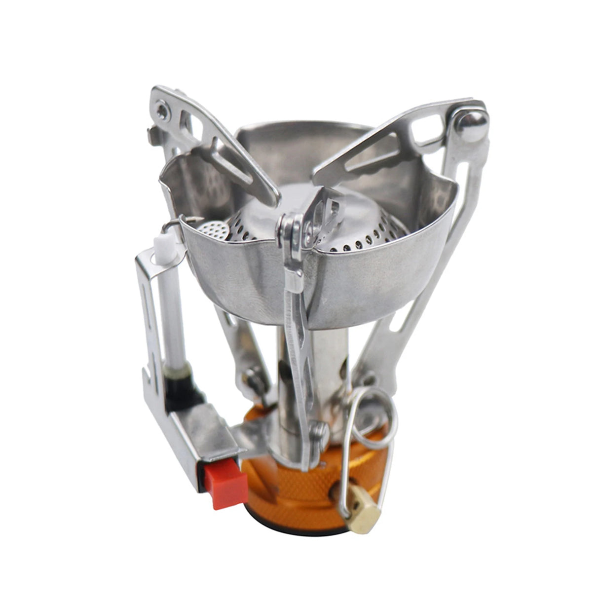 Portable Wind-Resistant Camp Stove – Compact Cooking Gear for Outdoor Camping & Hiking