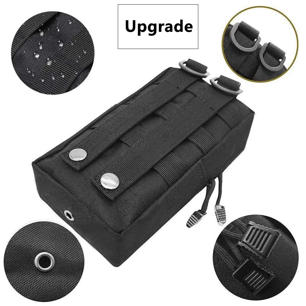 MOLLE Tactical EDC Waist Pouch – 600D Oxford Utility Pack for Outdoor Camping, Hunting, Hiking & Backpack Attachment