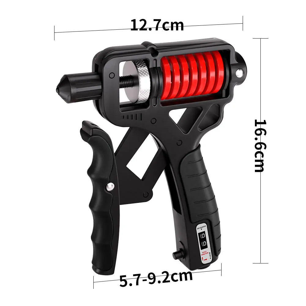 Adjustable Hand Grip Strengthener – Grip Strength Trainer for Forearm, Wrist & Finger Power | Ideal for Athletes, Musicians & Recovery