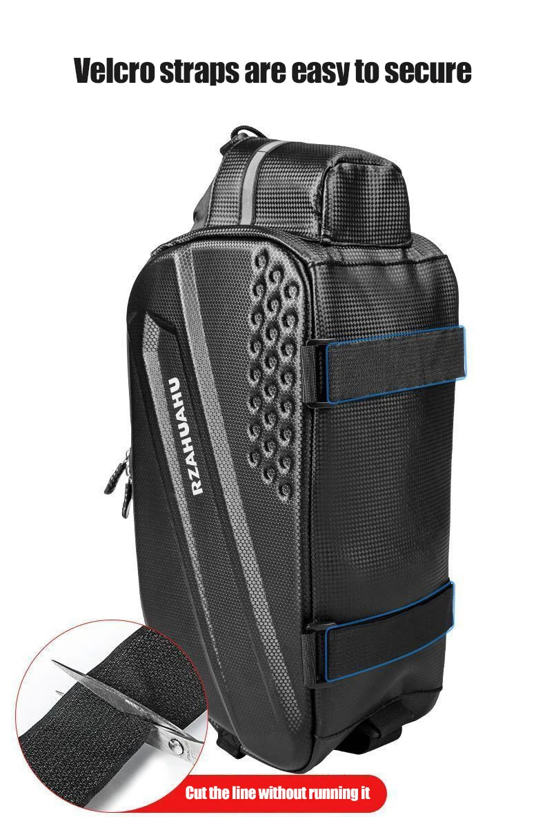 10L Waterproof Bicycle Rear Seat Bag – Large Rack Saddlebag & Shoulder Bag