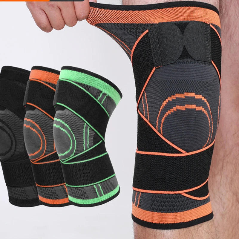 Elastic Knee Brace Support for Basketball, Volleyball, Gym, Fitness & Joint Protection