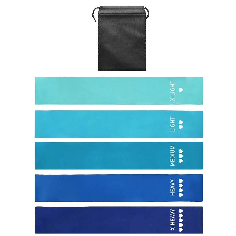 Elastic Resistance Bands Set – Versatile Fitness Bands for Home Workouts, Yoga