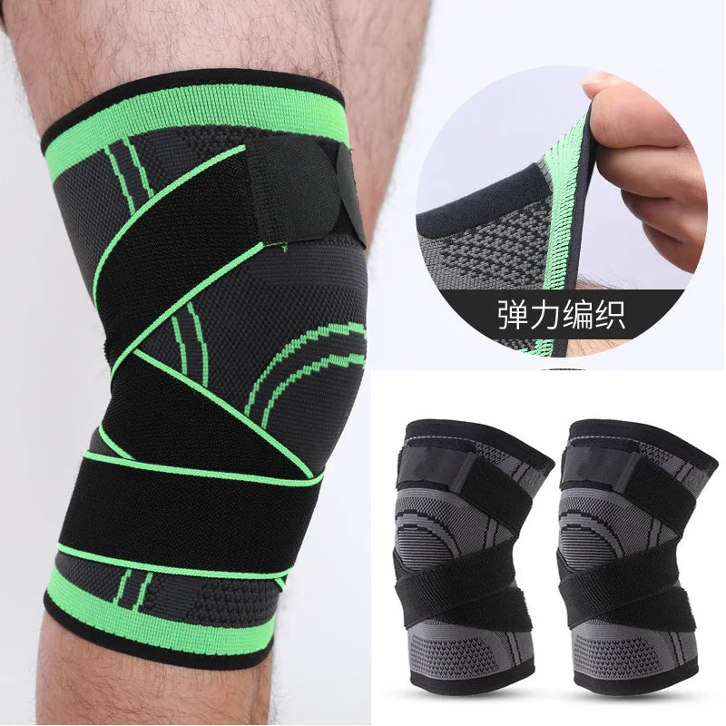 Elastic Knee Brace Support for Basketball, Volleyball, Gym, Fitness & Joint Protection