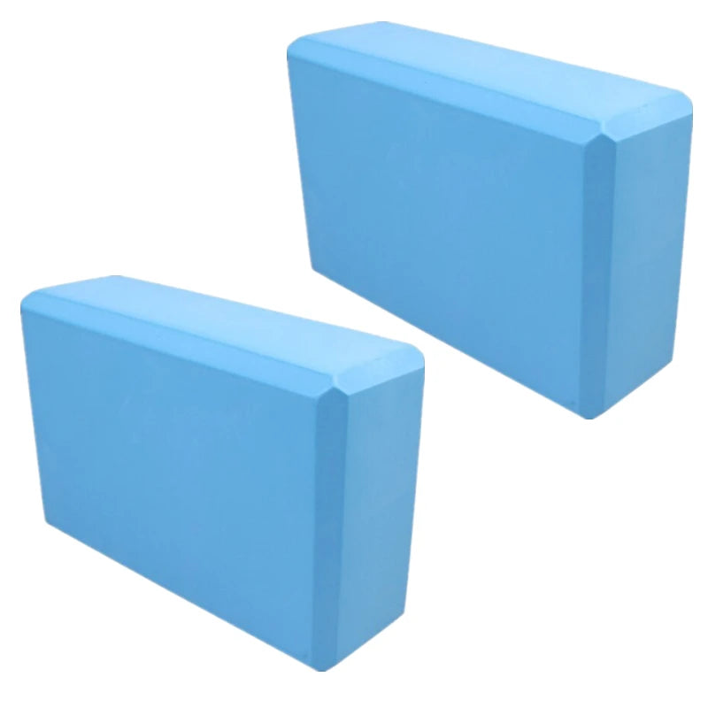 EVA Foam Yoga Blocks – Gym Brick for Stretching, Balance & Support | Fitness, Dance, Pilates & Body Shaping Tool