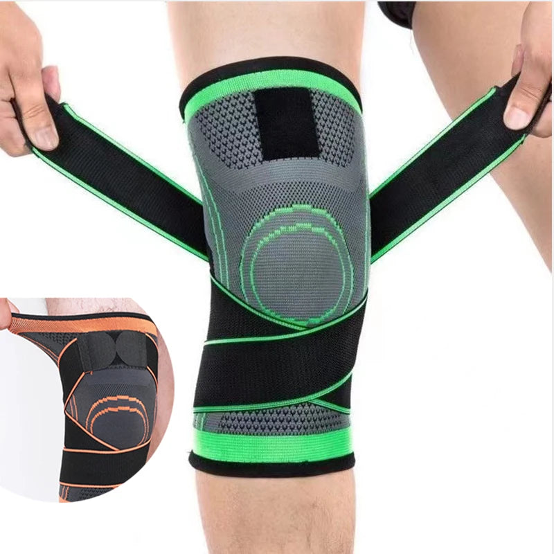 Elastic Knee Brace Support for Basketball, Volleyball, Gym, Fitness & Joint Protection