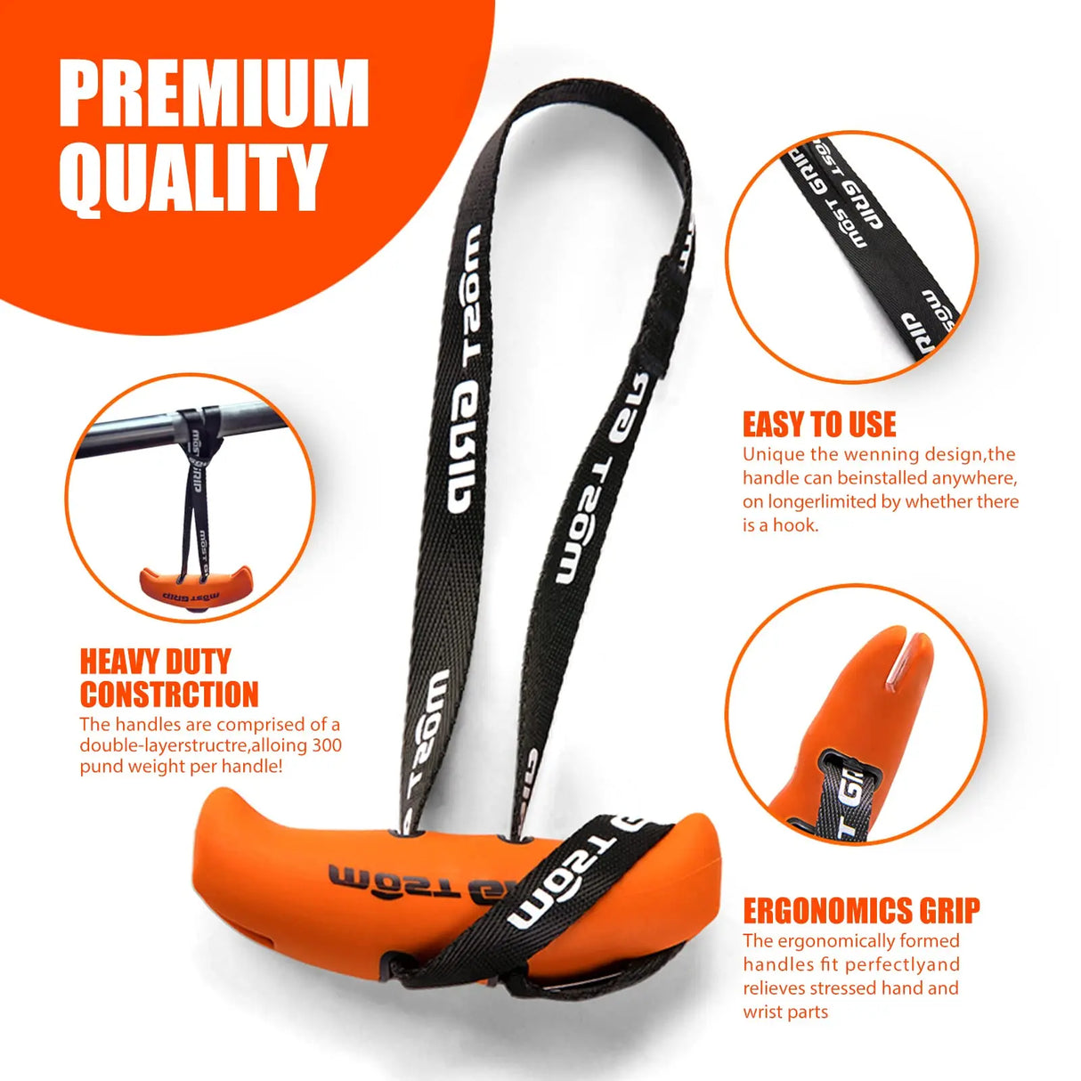 Pull Up Handles Grips – Comfortable & Strong Grips for Gym Training and Home Fitness