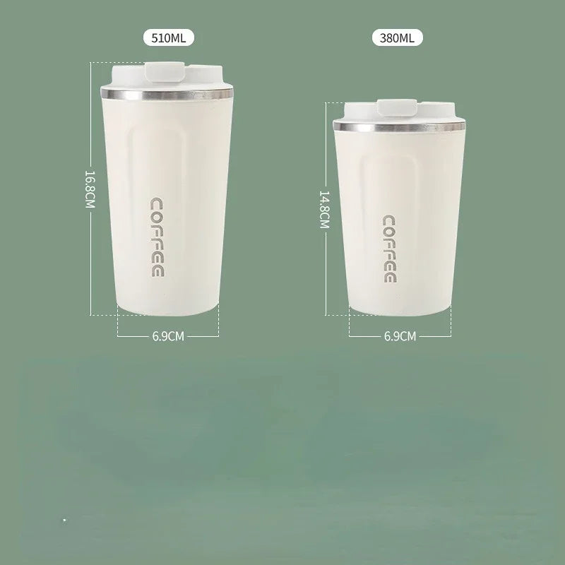Stainless Steel Smart Coffee Tumbler – Intelligent Temperature Display Thermos Cup | Portable Travel Mug 380ml / 510ml