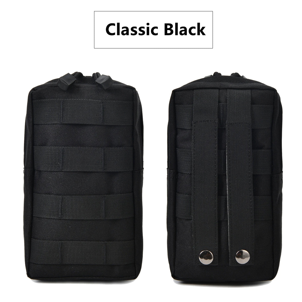 MOLLE Tactical EDC Waist Pouch – 600D Oxford Utility Pack for Outdoor Camping, Hunting, Hiking & Backpack Attachment