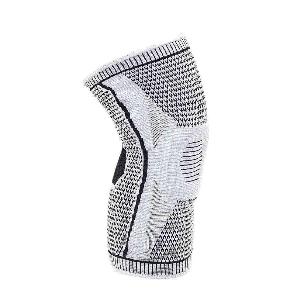 Compression Knee Sleeve with Silicone Support – Pain Relief & Sports Protection