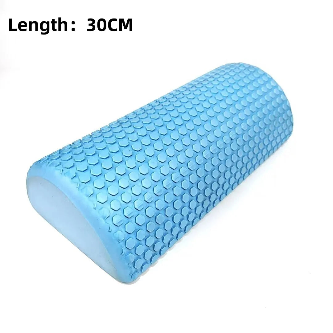 30cm / 33cm Fitness Foam Roller – EPP Yoga & Pilates Massage Roller for Muscle Recovery, Therapy & Home Workouts