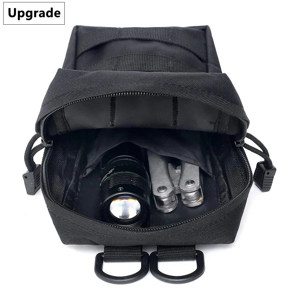 MOLLE Tactical EDC Waist Pouch – 600D Oxford Utility Pack for Outdoor Camping, Hunting, Hiking & Backpack Attachment