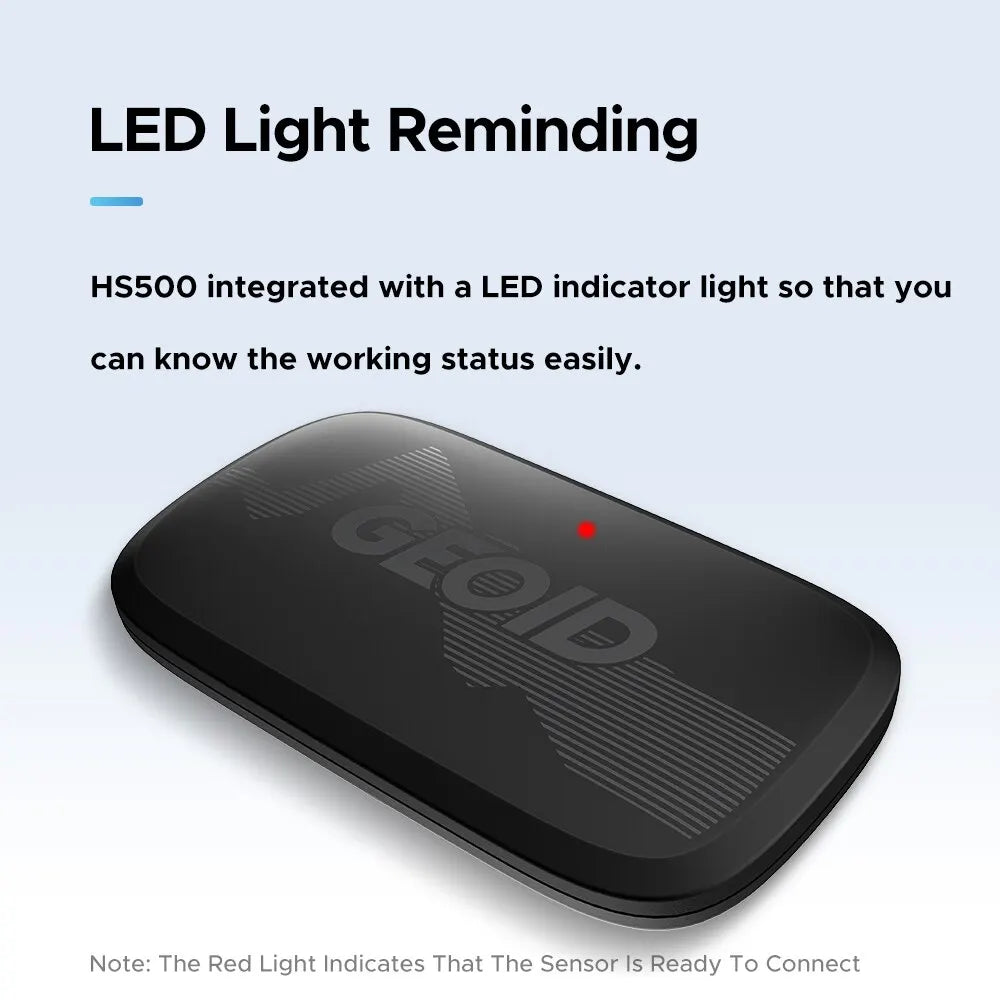 HS500 Heart Rate Monitor – Bluetooth & ANT+ Fitness Sensor with Chest Strap & LED Tracking