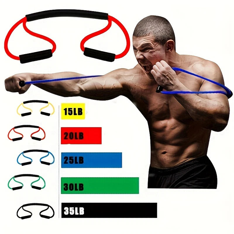 Full-Body Fitness Tension Belt for Home & Outdoor Workouts