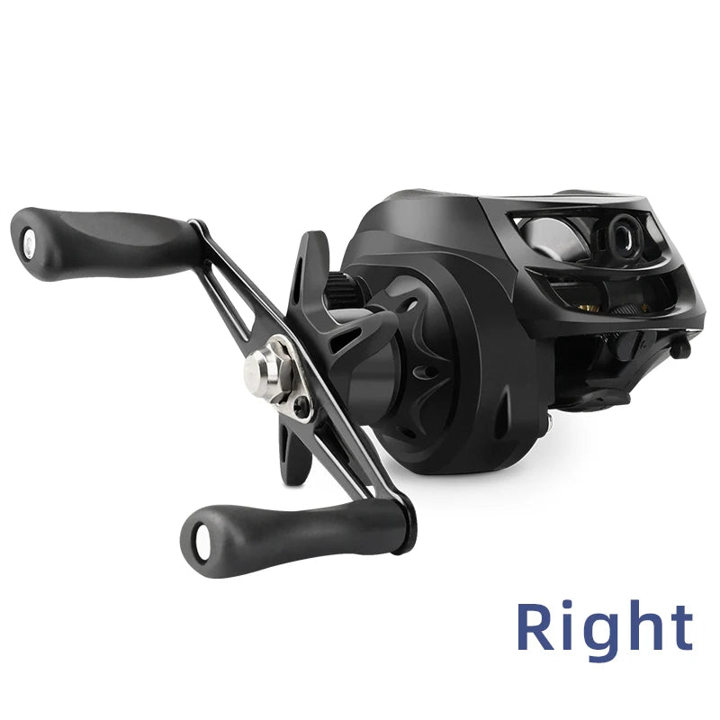 Baitcasting Fishing Reel – Ultra-Light Casting Reel with 8kg Max Drag for Bass & Pike Fishing