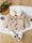 Baby Girl Flap Detail Thermal Lined Corduroy Jacket