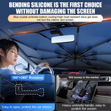 Car Sunshade Windshield Umbrella with 360°Rotation