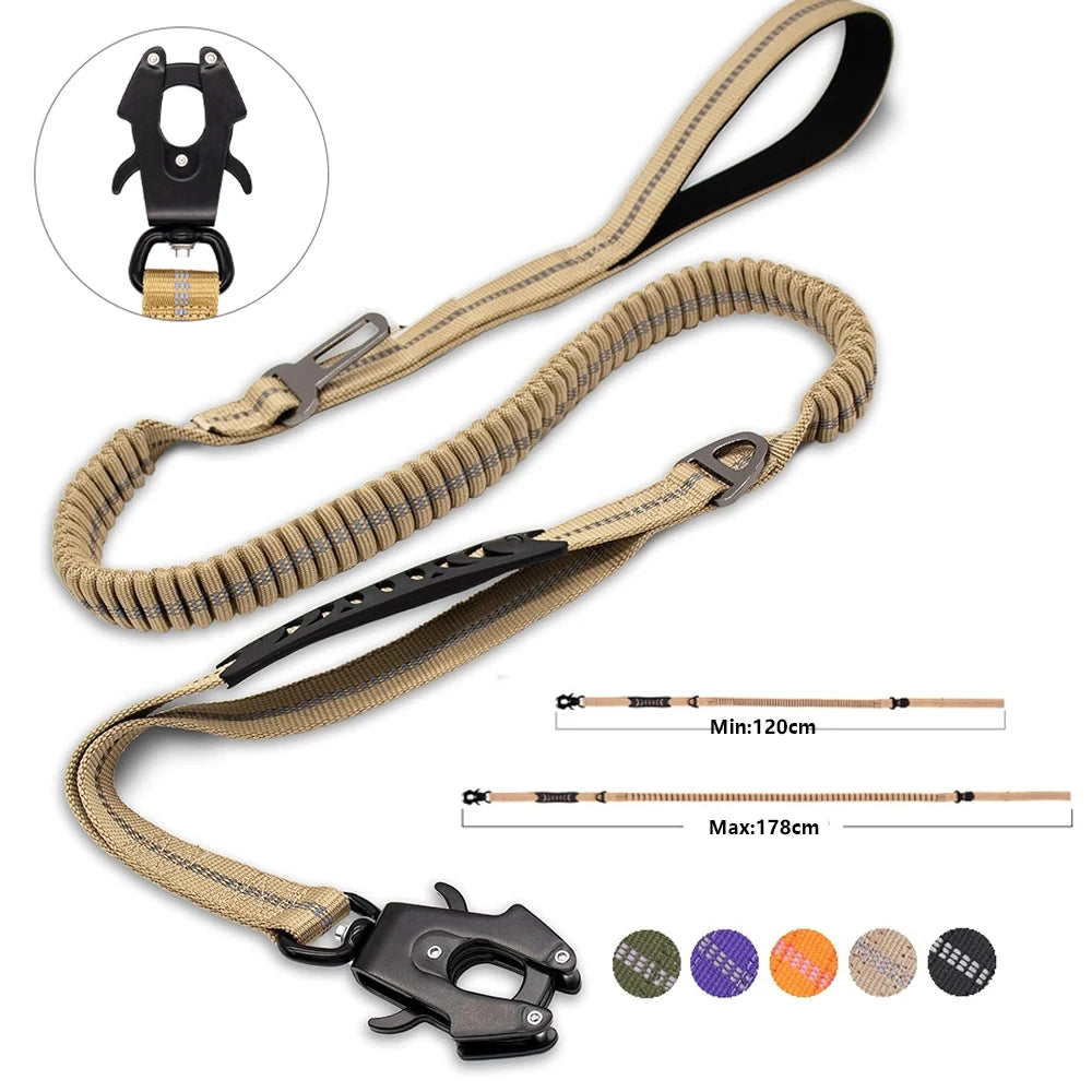 Adjustable Reflective Dog Leash No Pull Dog Leash