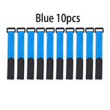 Fishing Rod Tie Holder Strap – Hook & Loop Fastener Wrap Band for Outdoor Fishing Rod Organization