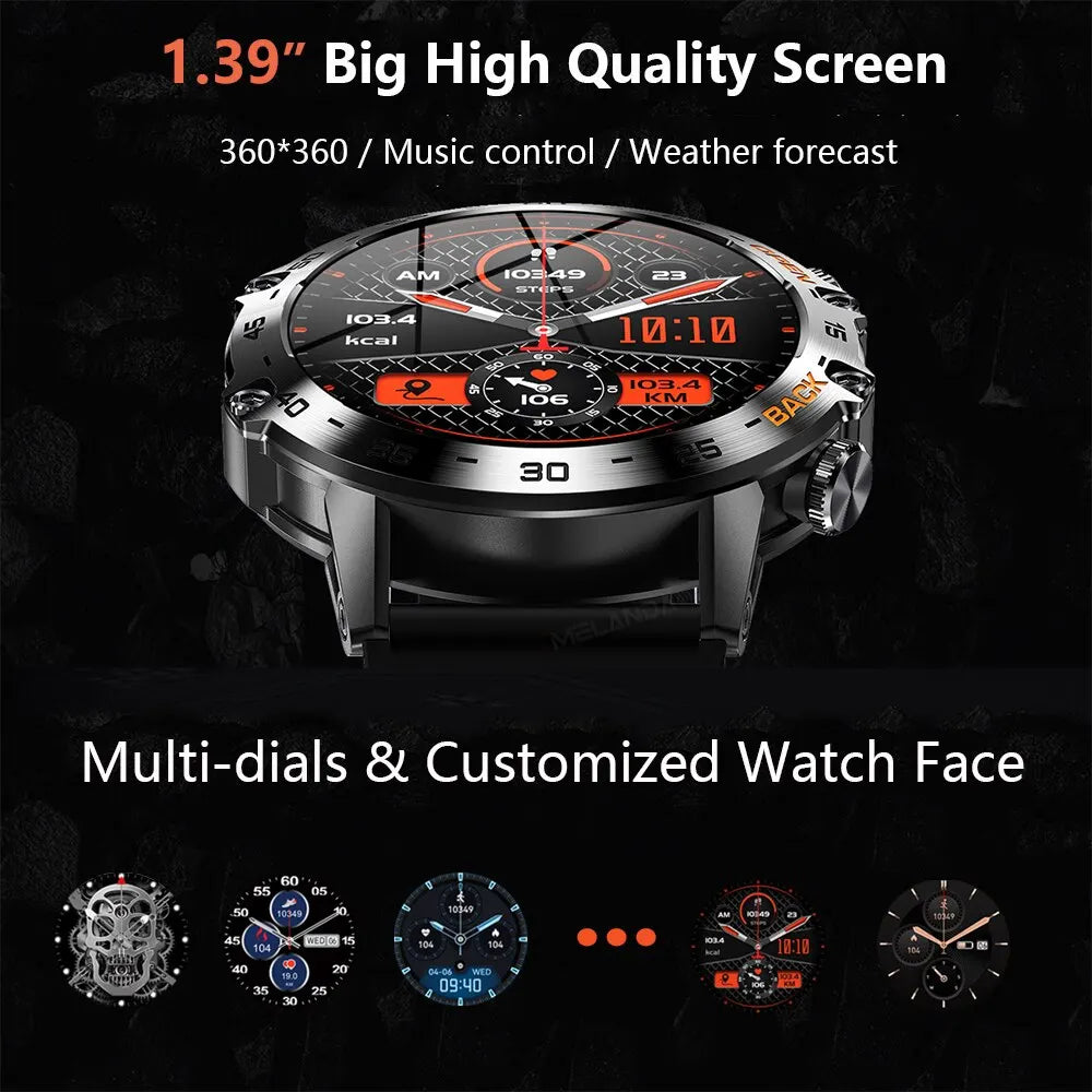 Men Sports Waterproof Smartwatch