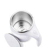 Electric Stirring Stainless Steel Rotating Magnetic Mug