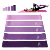 Elastic Resistance Bands Set – Versatile Fitness Bands for Home Workouts, Yoga