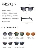 Fashion Acetate Polarized Sunglasses