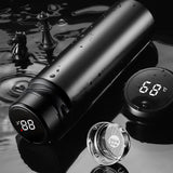 Stainless Steel Thermal Water Bottle – LED Temperature Display Thermos | Vacuum Insulated Tumbler for Hot & Cold Drinks
