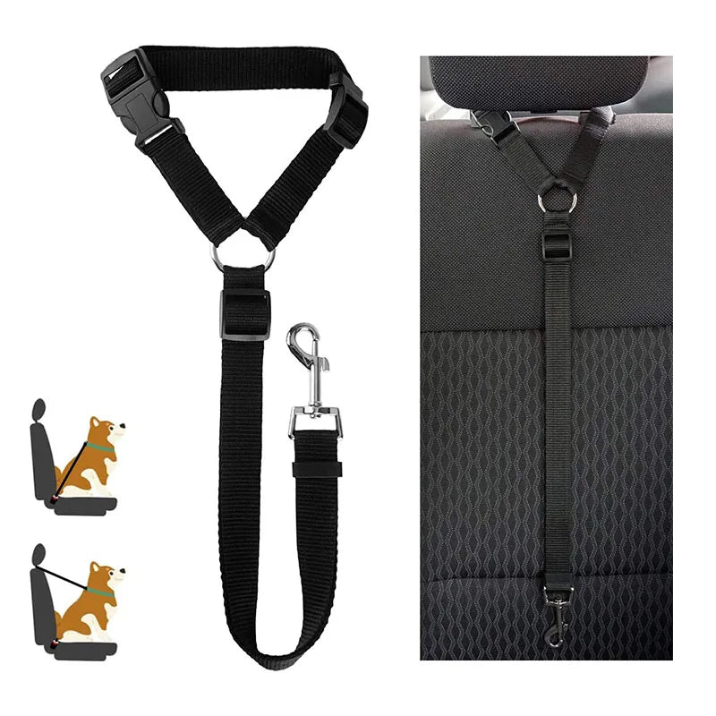 Pet Car Seat Belt Lead Leash