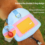 Pet Backpack With Harness Collar Outdoor Travel