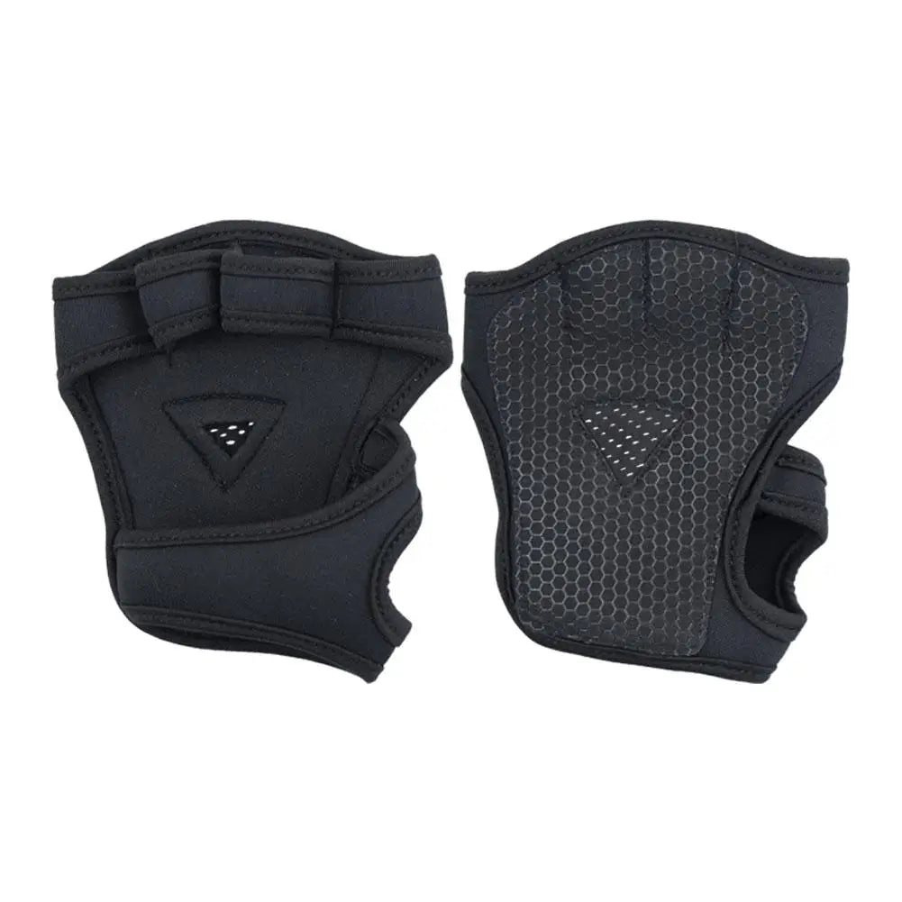 Hand Wrist Palm Protector Gloves – Non-Slip Weightlifting Gloves with Wrist Support for Gym & Fitness