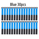 Fishing Rod Tie Holder Strap – Hook & Loop Fastener Wrap Band for Outdoor Fishing Rod Organization