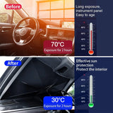 Car Sunshade Windshield Umbrella with 360°Rotation