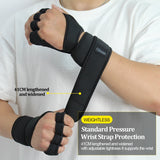 Breathable Workout Gloves with Wrist Wraps – Weightlifting & Gym Gloves for Men and Women