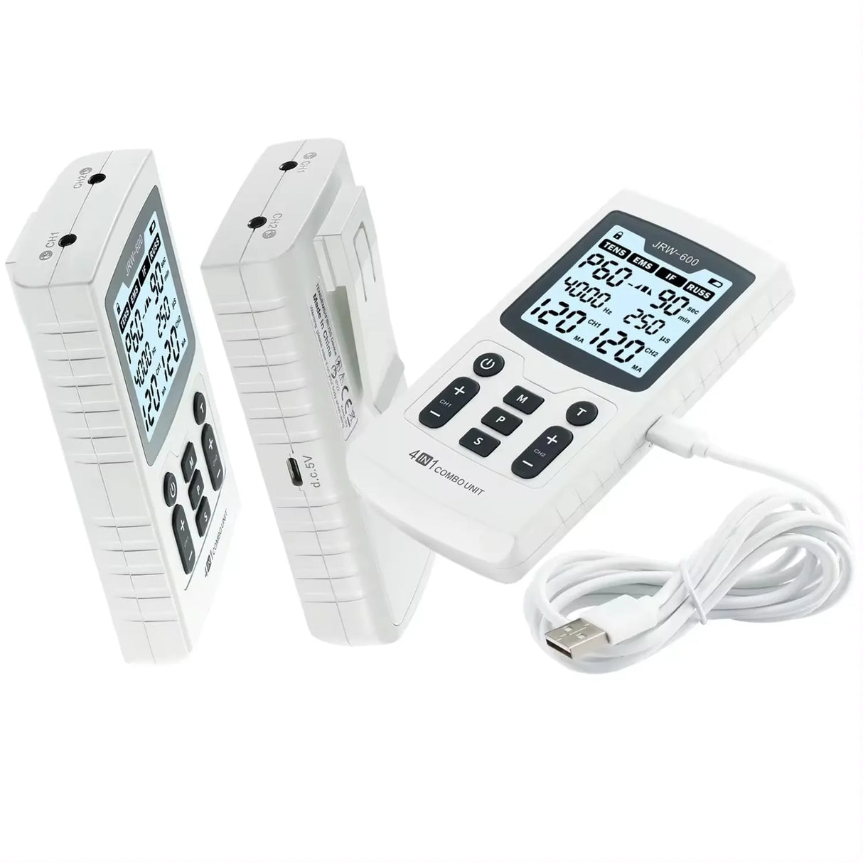 Electric Muscle Therapy Stimulator – High-Frequency Physiotherapy Device | IFT, RUSS, TENS & EMS Adjustable Body Massager