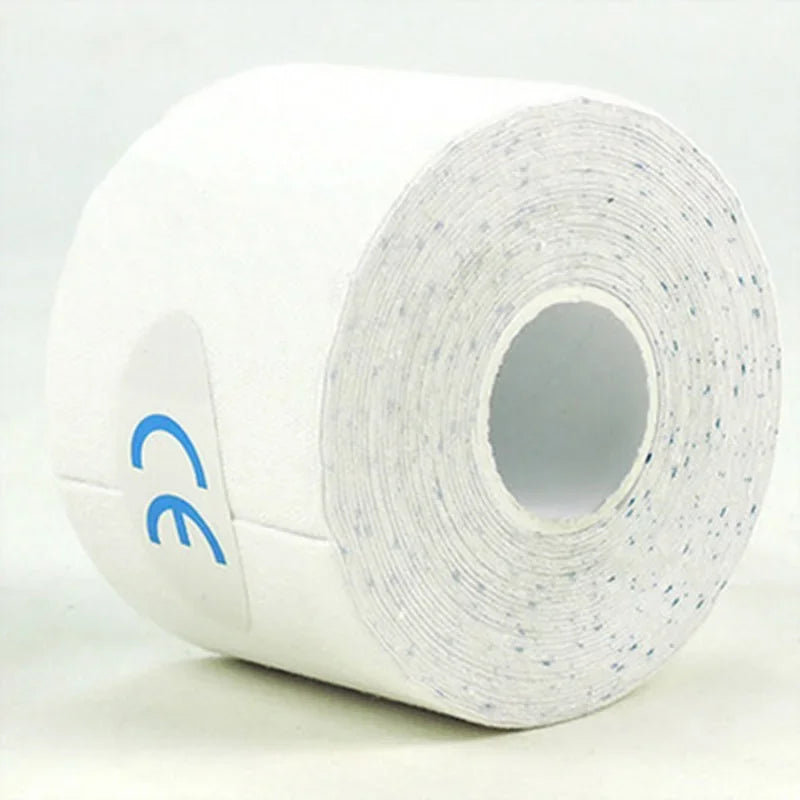 5 Rolls Kinesiology Sports Tape – Athletic Muscle Support & Pain Relief Strapping for Gym, Tennis, Running, Fitness, Knee & Joint Care