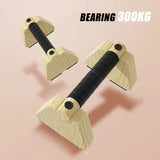 Push Up Bar Beech Wood – Sturdy Calisthenics Parallettes for Home Workouts
