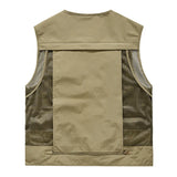 Men’s Multipocket Outdoor Vest – Lightweight & Breathable Waistcoat for Summer Hiking, Fishing & TravelMesh Vest Men Fisherman Vest