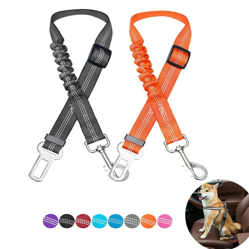 Adjustable Dog Car Seat Belt Harness