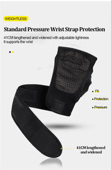 Breathable Workout Gloves with Wrist Wraps – Weightlifting & Gym Gloves for Men and Women