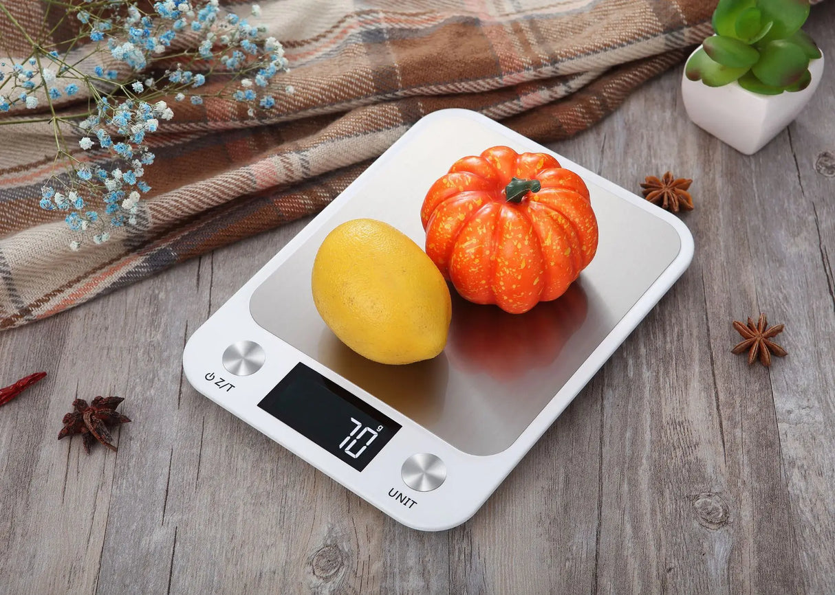 Smart Electronic Digital Kitchen Scale Stainless Steel