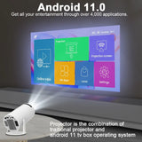 Magcubic Projector HY300 PRO 4K Android