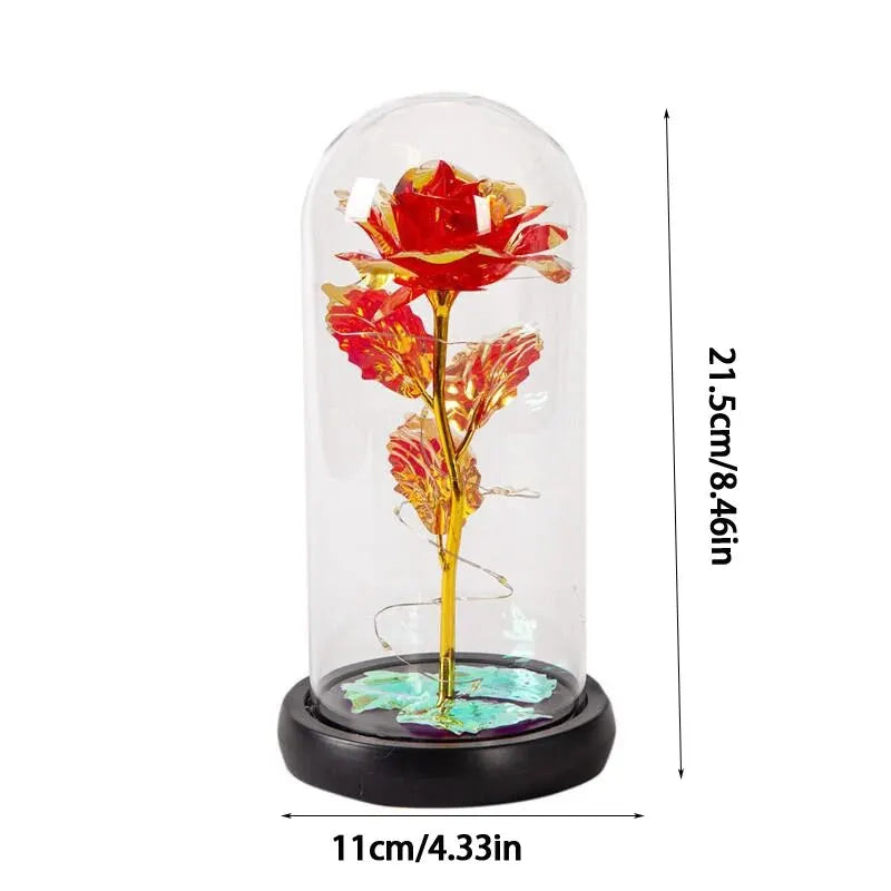 Valentine's Day Simulation Rose Flower Lighting Decor