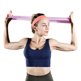 Elastic Resistance Bands Set – Versatile Fitness Bands for Home Workouts, Yoga