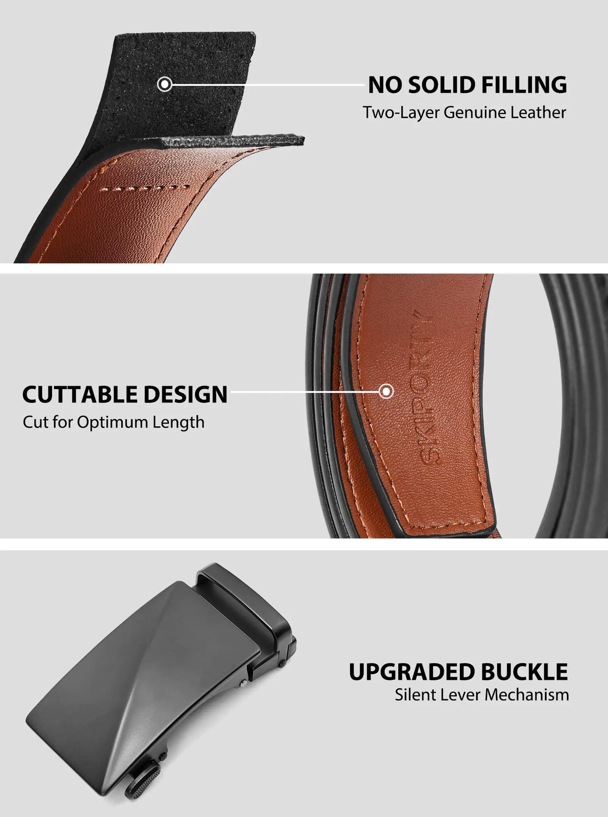 Men's Leather Belt